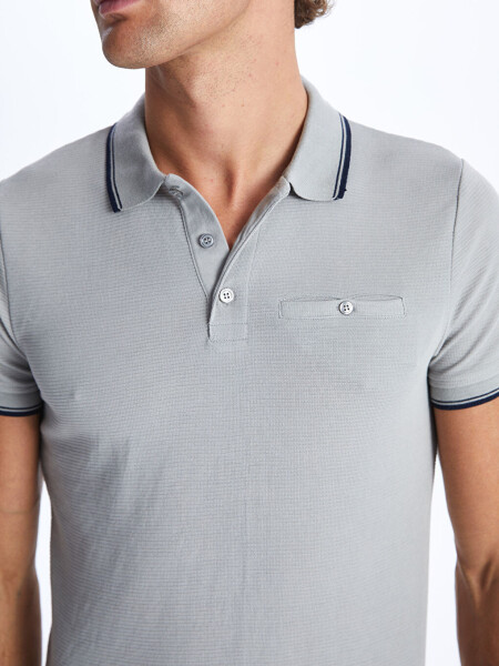 Men's Short Sleeve Polo Shirt - 4