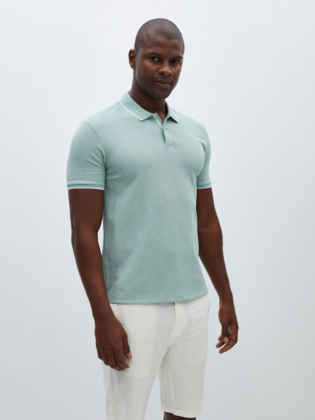 Men's Short Sleeve Polo Shirt - 9