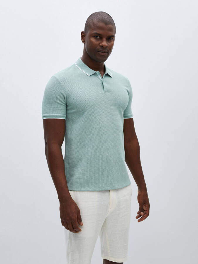 Men's Short Sleeve Polo Shirt - 16