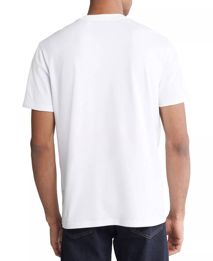 Men's Short Sleeve Supima Cotton Interlock T-Shirt Bright White - 2