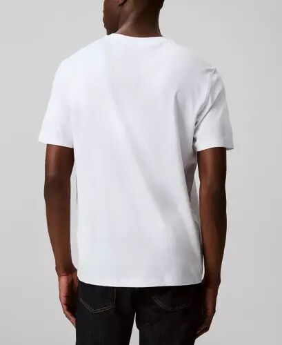Men's Short Sleeve Supima Cotton Interlock T-Shirt-Bright White - 5