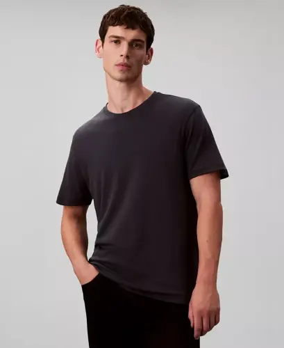 Men's Short Sleeve Supima Cotton Interlock T-Shirt-Dark Sapphire 