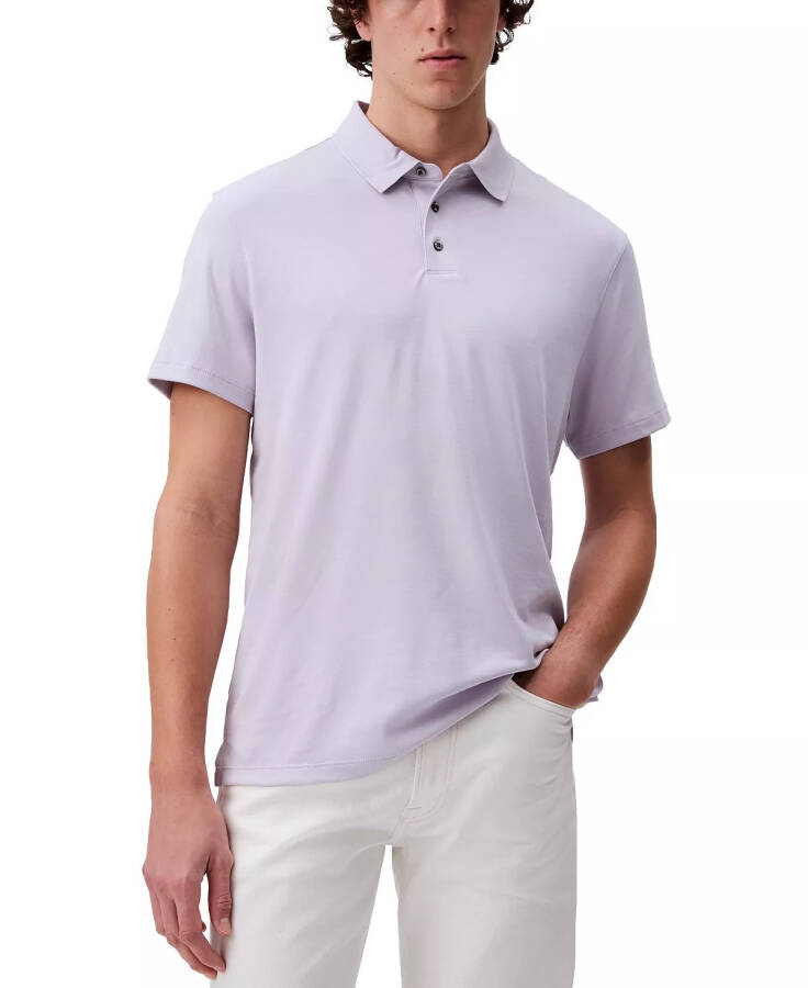 Men's Short Sleeve Supima Cotton Polo Shirt Evening Haze - 1