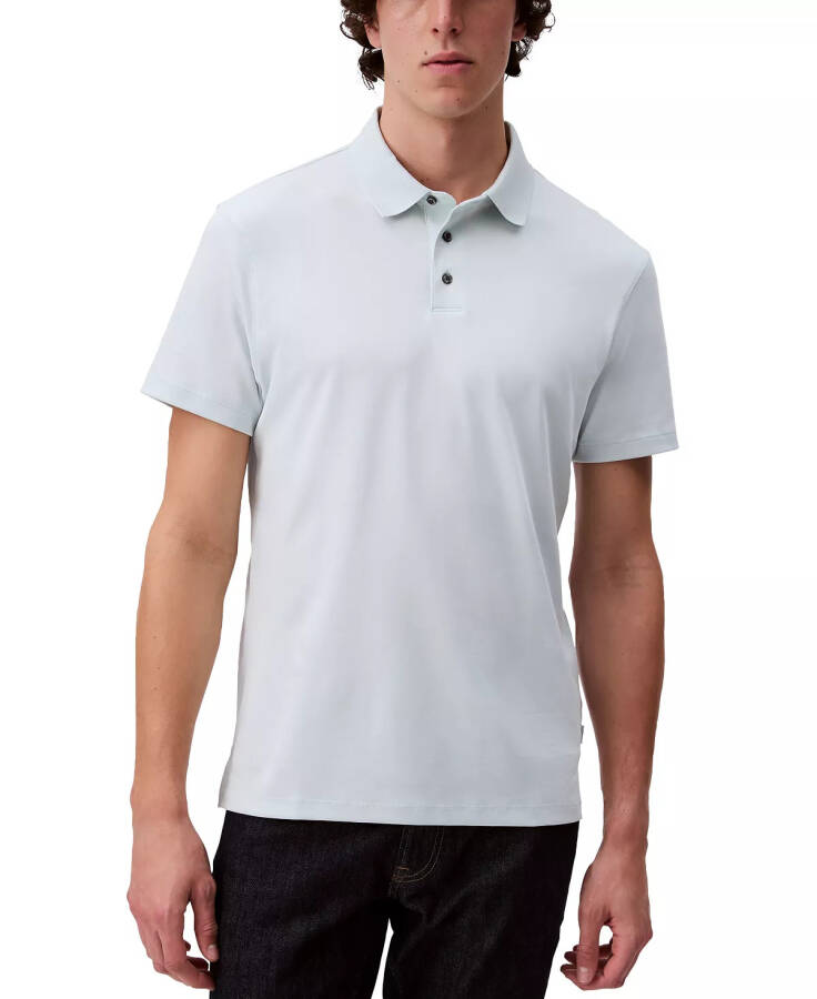 Men's Short Sleeve Supima Cotton Polo Shirt Ice Flow - 1