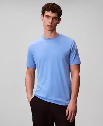 Men's Short-Sleeve Supima Interlock T-Shirt - Blue Descent - 1