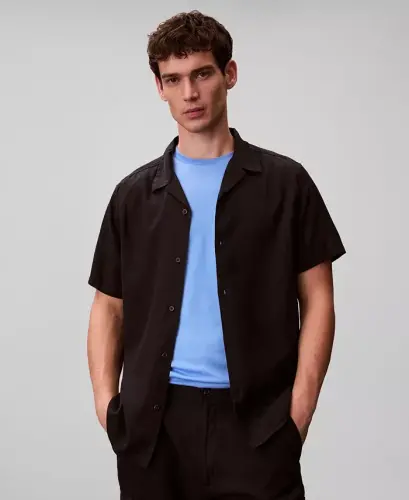 Men's Short-Sleeve Supima Interlock T-Shirt - Blue Descent - 6