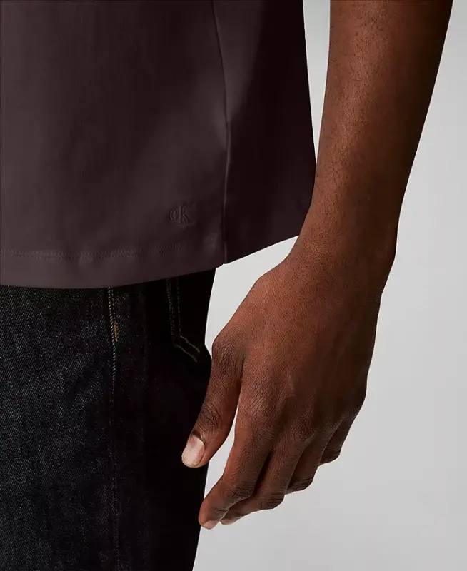 Men's Short-Sleeve Supima Interlock T-Shirt - Chocolate Torte - 4