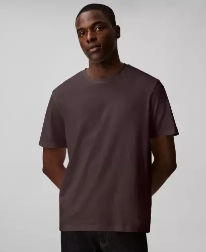 Men's Short-Sleeve Supima Interlock T-Shirt - Chocolate Torte 