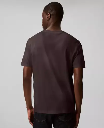 Men's Short-Sleeve Supima Interlock T-Shirt - Chocolate Torte - 5