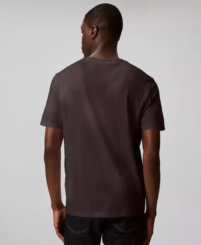 Men's Short-Sleeve Supima Interlock T-Shirt - Chocolate Torte - 5