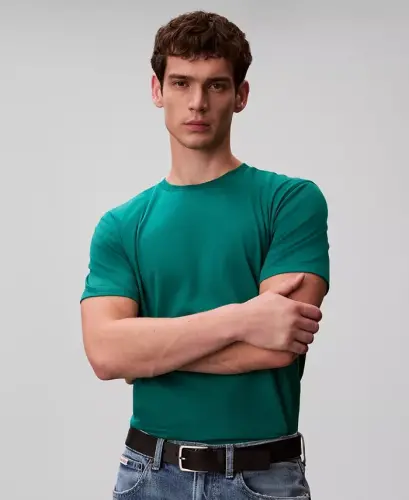Men's Supima Interlock T-Shirt - Enchanted Forest 