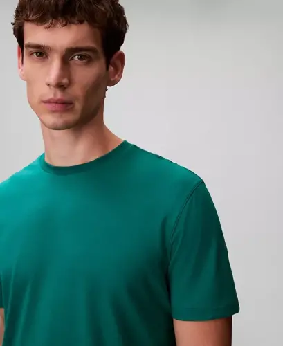 Men's Short-Sleeve Supima Interlock T-Shirt - Enchanted Forest - 4