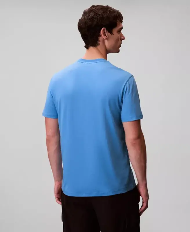 Men's Short-Sleeve Supima Interlock T-Shirt - French Blue - 4