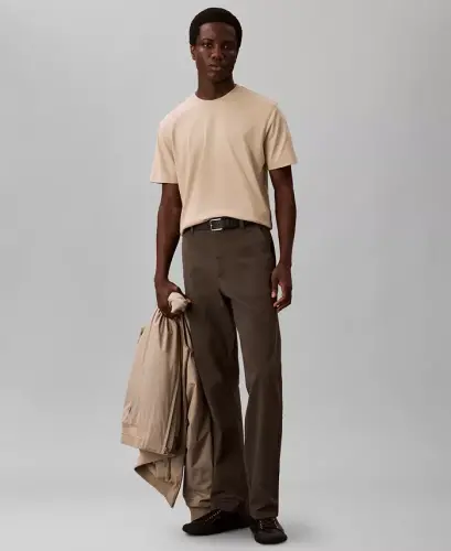 Men's Short-Sleeve Supima Interlock T-Shirt - Island Fossil 