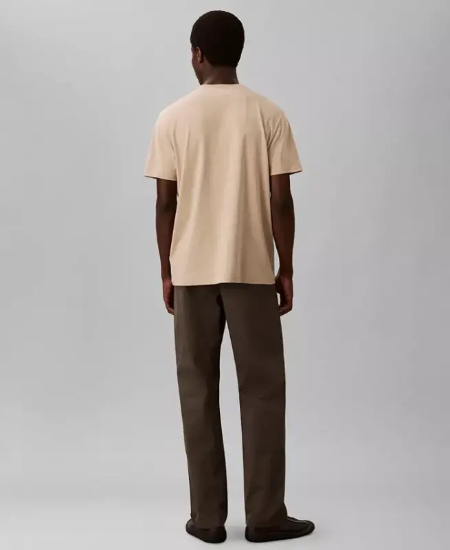 Men's Short-Sleeve Supima Interlock T-Shirt - Island Fossil - 5