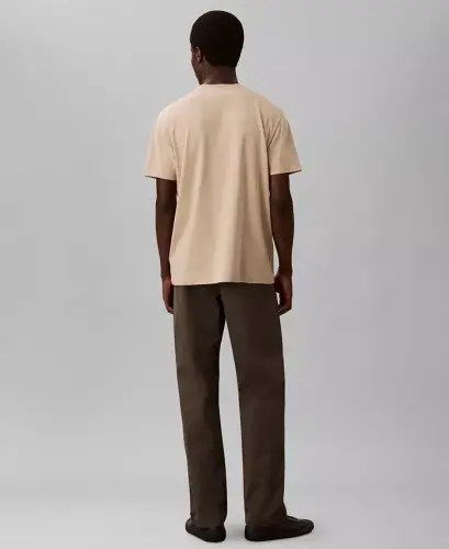 Men's Short-Sleeve Supima Interlock T-Shirt - Island Fossil - 5