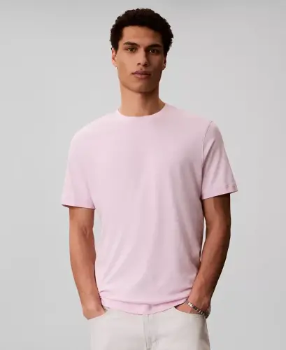 Men's Short-Sleeve Supima Interlock T-Shirt - Pearly Pink - 1
