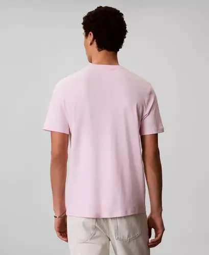 Men's Short-Sleeve Supima Interlock T-Shirt - Pearly Pink - 5