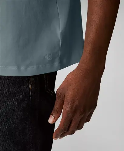 Men's Short-Sleeve Supima Interlock T-Shirt - Stormy Sea - 4