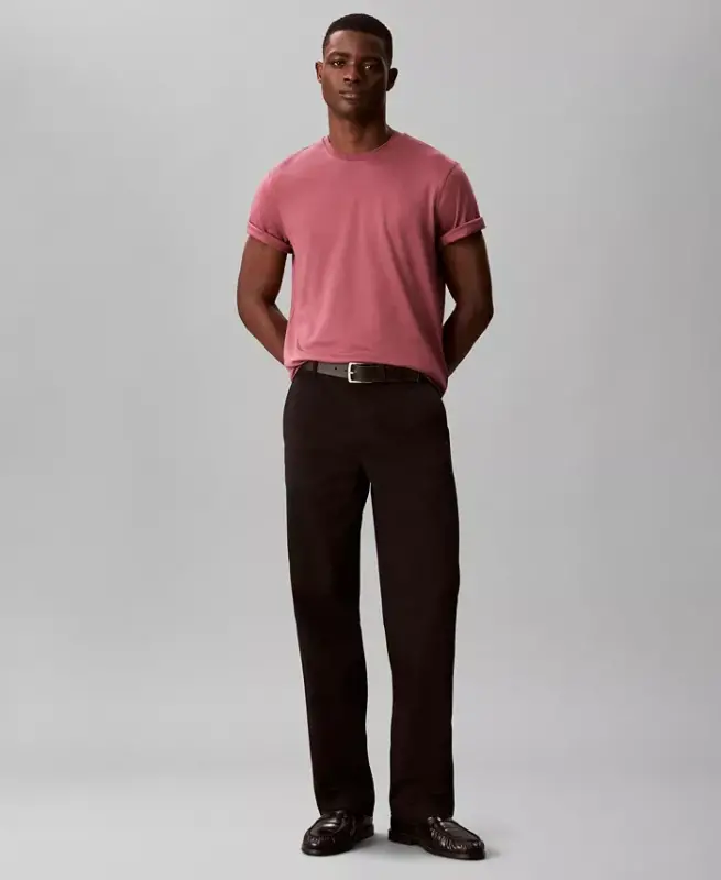 Men's Short-Sleeve Supima Interlock T-Shirt - Wild Ginger - 2