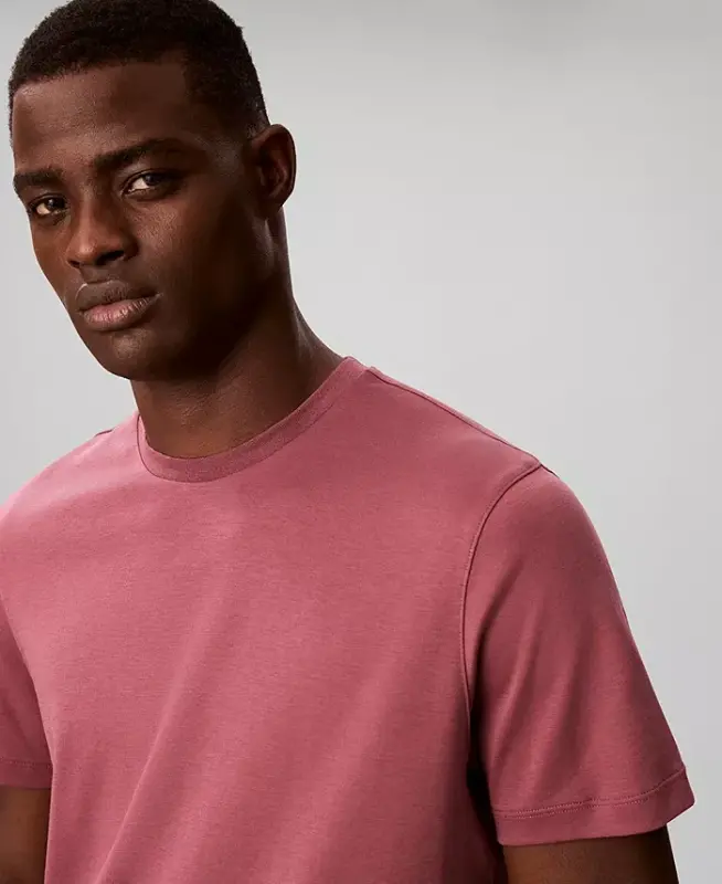 Men's Short-Sleeve Supima Interlock T-Shirt - Wild Ginger - 4