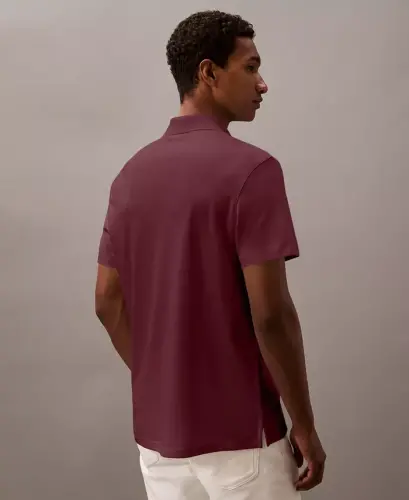 Men's Short-Sleeve Supima Polo Shirt - Renaissance Red - 3