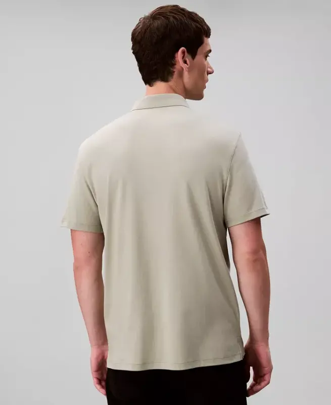 Men's Short-Sleeve Supima Polo Shirt - Seagrass - 5