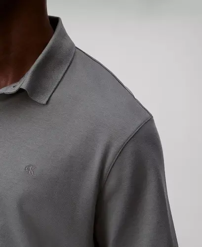 Men's Supima Short-Sleeve Polo Shirt - Sedona Sage - 3