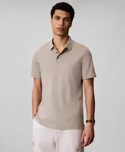 Men's Short-Sleeve Supima Polo Shirt - SHADOW - 1