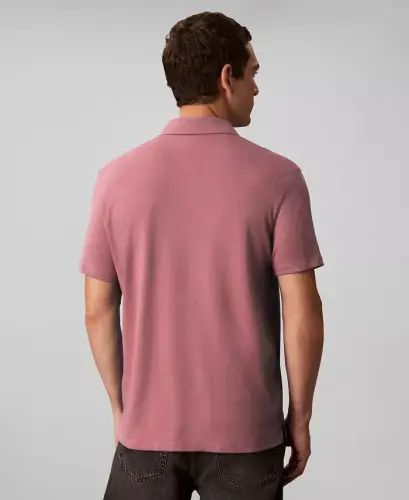 Men's Supima Short-Sleeve Polo Shirt - Wild Ginger - 5