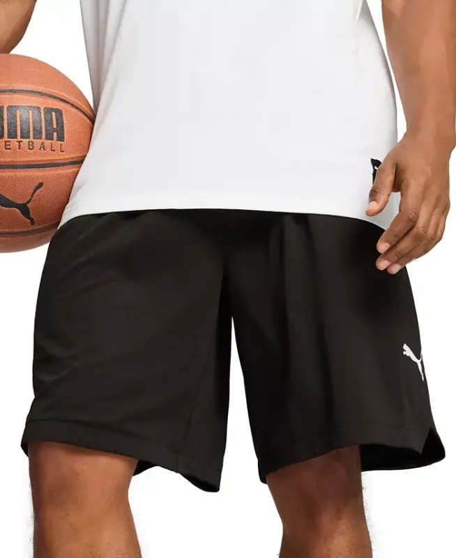 Men's Shot Blocker Shorts-Puma Black-puma Black-white Cat - 1