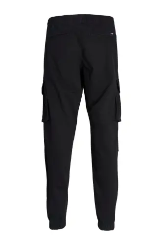 Men's Side Pocket Cargo Pants - Kane Noah-Black - JACK & JONES (1)