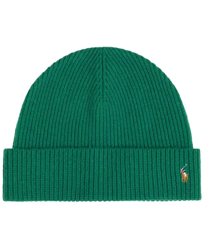 Men's Signature Cuff Hat - Erin Green - POLO RALPH LAUREN