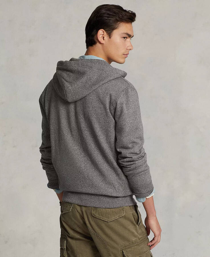 Men's Signature Fleece Hoodie Ash Grey Heather - 2