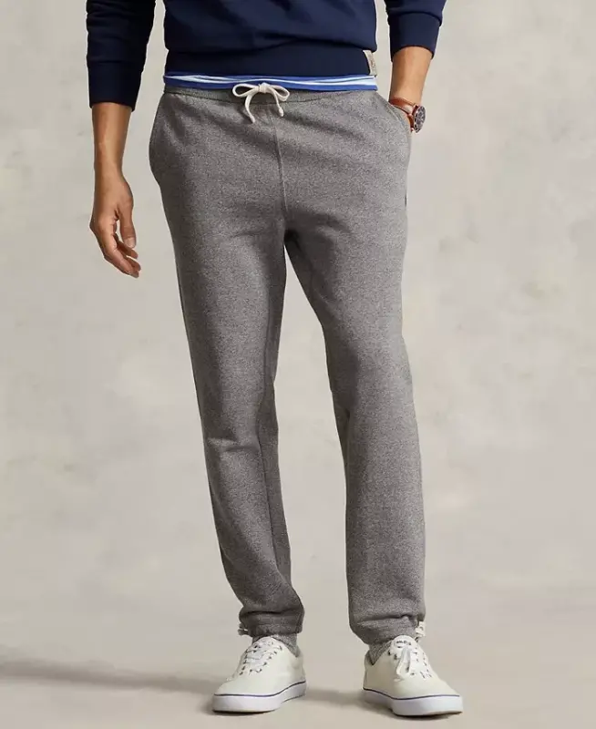 Men's Signature Fleece Sweatpant-Grey - POLO RALPH LAUREN