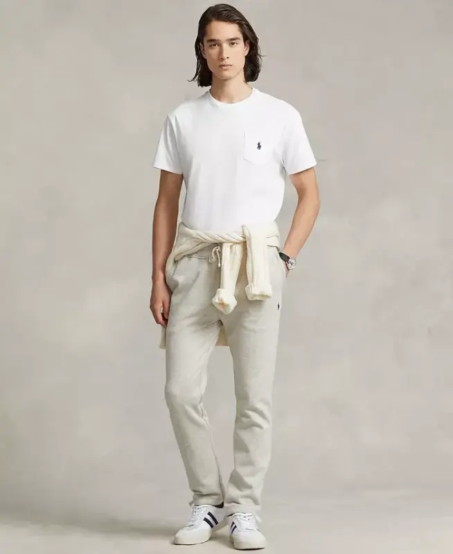 Men's Signature Fleece Sweatpant-Light Sport Heather - 2