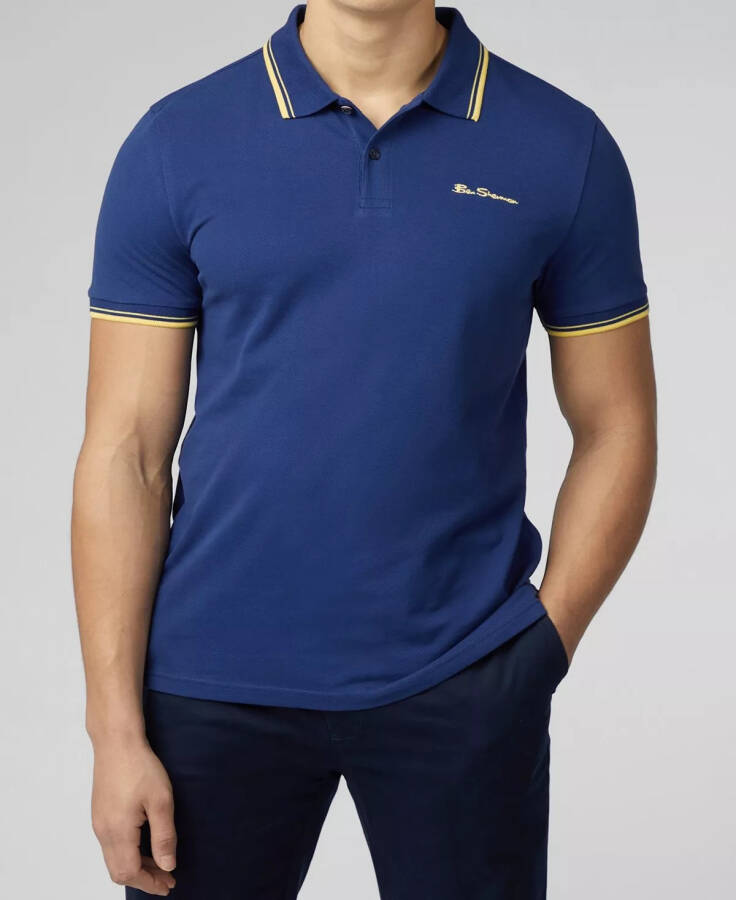 Men's Signature Short Sleeve Polo Shirt Twilight - 1