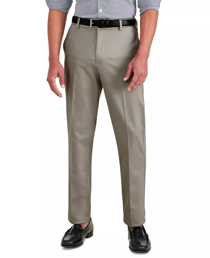 Men's Signature Slim Fit Iron Free Khaki Pants with Stain Defender Cloud - 5