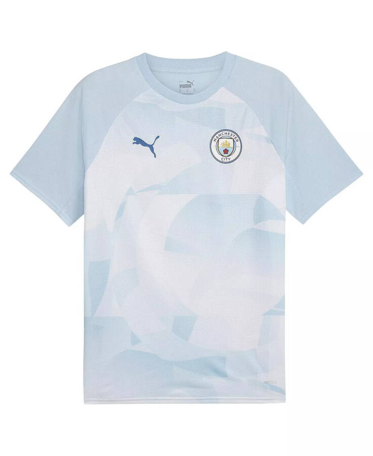 Men's Silver Manchester City 2023/24 Pre-Match Jersey Silver - 2