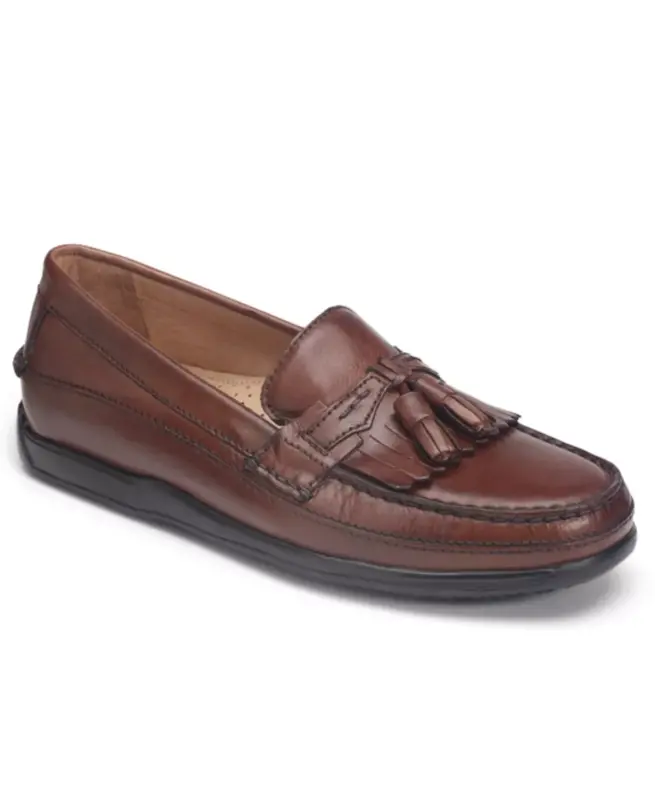 Men's Sinclair Kiltie Tassel Loafer-Brown - 1