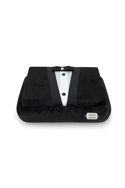 Men's Skin Care Set - Black Groom Dowry Engagement Treasure Chest Set Gp0829 - 2