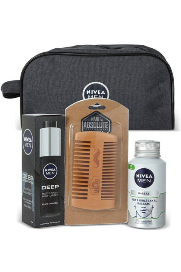 Men's Skin Care Set with Bag - 1