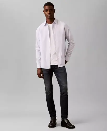 Men's Skinny-Fit Jeans-Boston Blue Black 