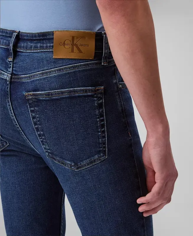 Men's Skinny-Fit Jeans-Oil Slick - 5