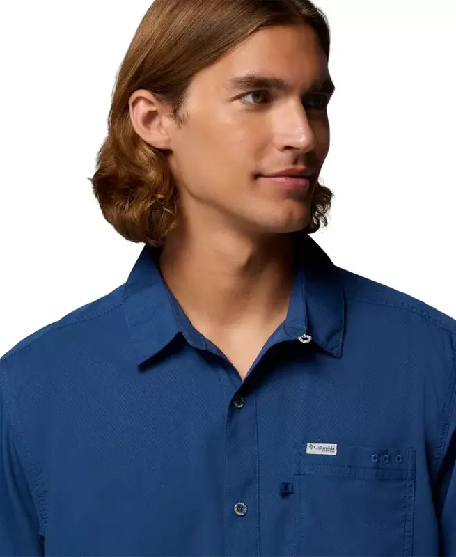 Men's Slack Tide Camp Shirt - Carbon - 4