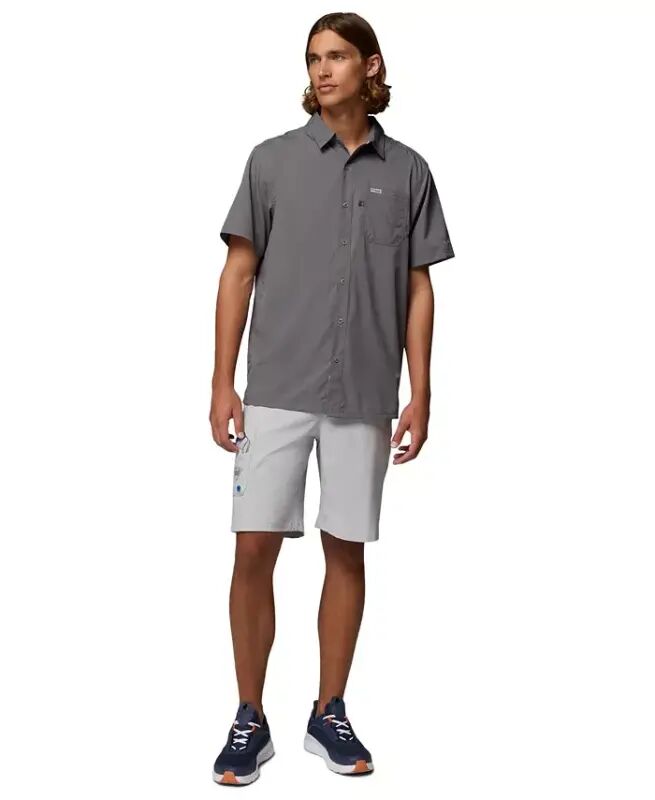 Men's Slack Tide Camp Shirt - City Grey - 5