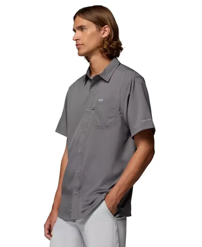 Men's Slack Tide Camp Shirt - City Grey - 6