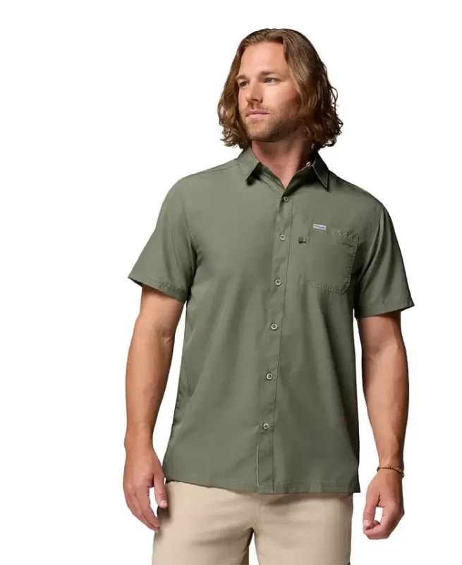 Men's Slack Tide Camp Shirt - Cypress - 1