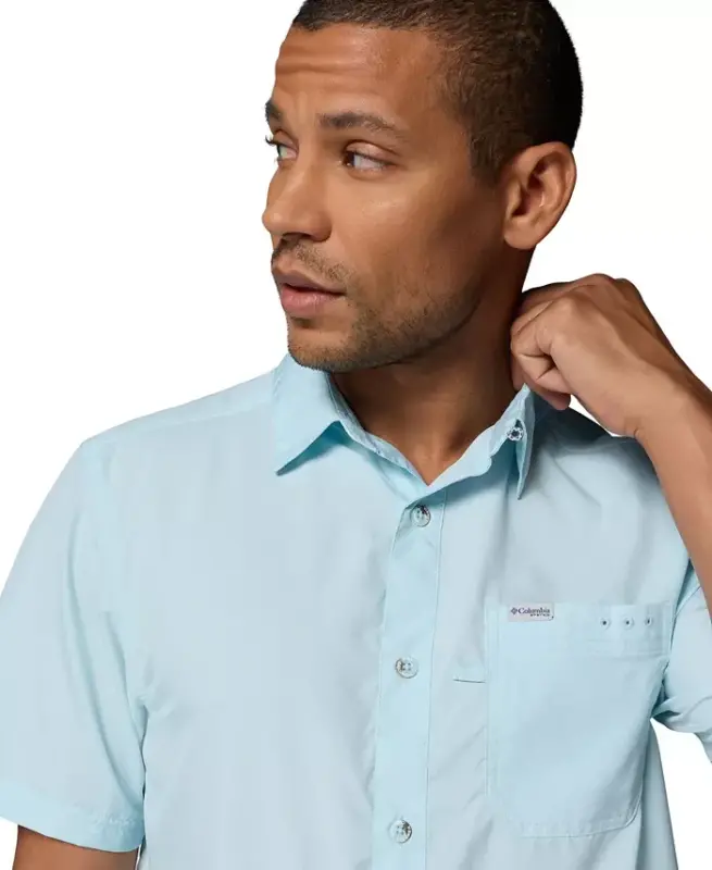 Men's Slack Tide Camp Shirt - Marine Light - 4