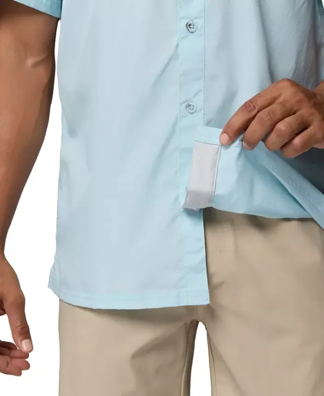 Men's Slack Tide Camp Shirt - Marine Light - 5